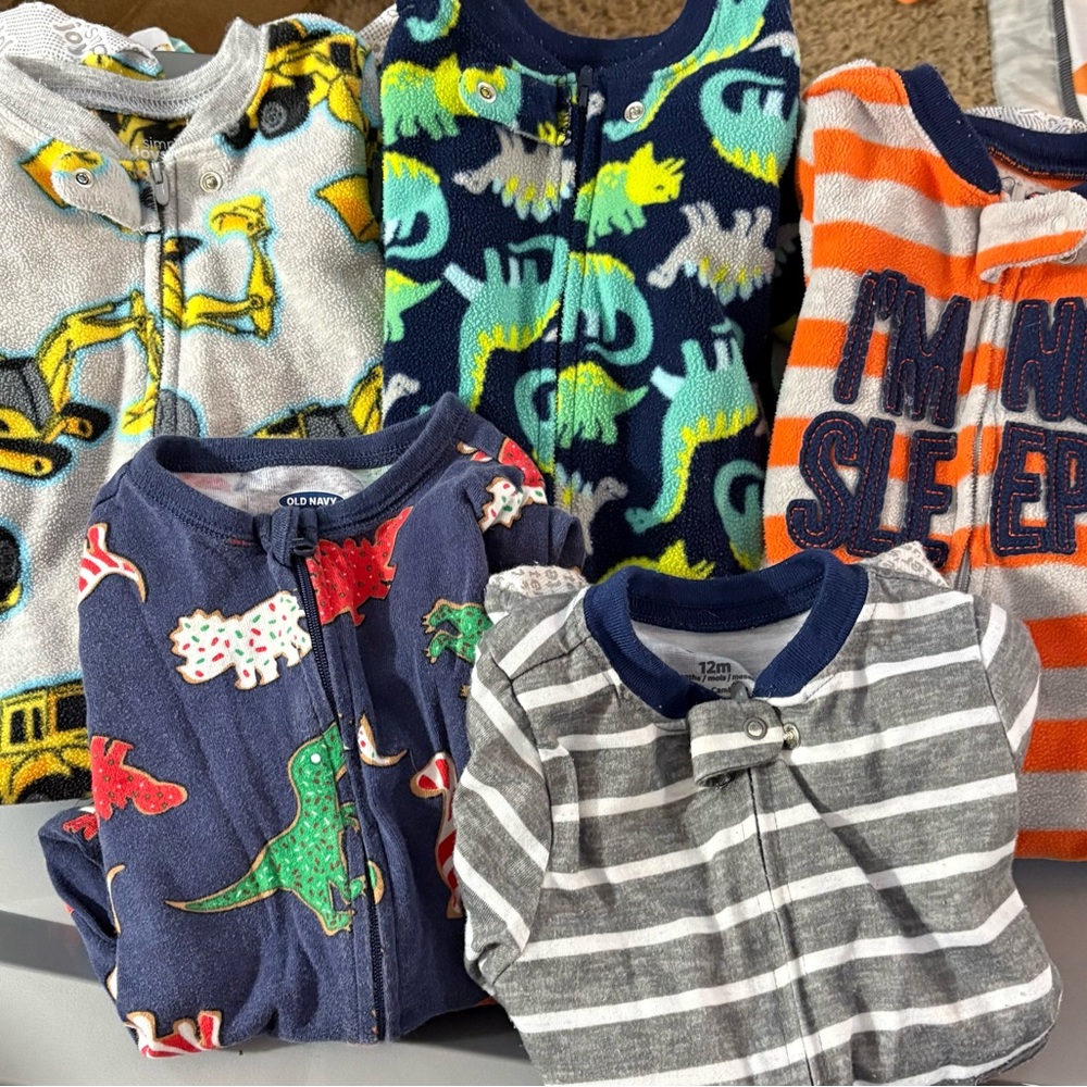 Colorful Baby Onesies with Fun Patterns
